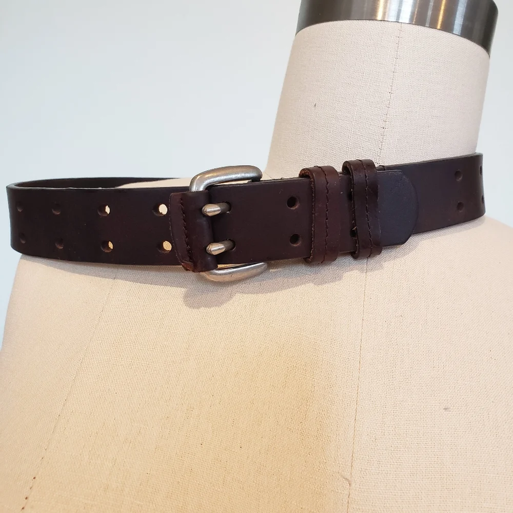 Brown Leather Child's Belt, S